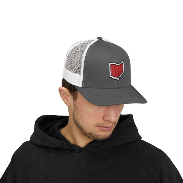 Ohio Snapback Trucker Cap - Image 3